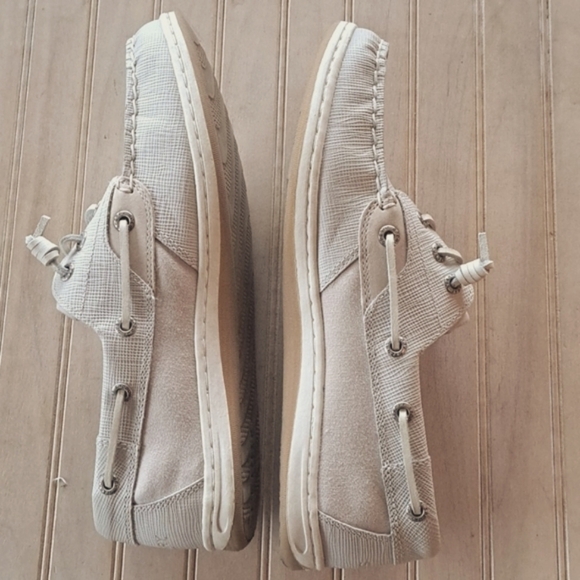 Sperry Classic Top-Sider Songfish Saffiano Leather Boat Shoes Lightweight - Picture 9 of 9